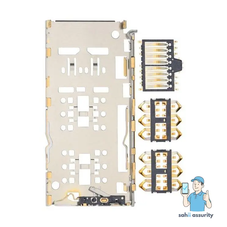 Sim Connector for Motorola Moto E40 thumbnail